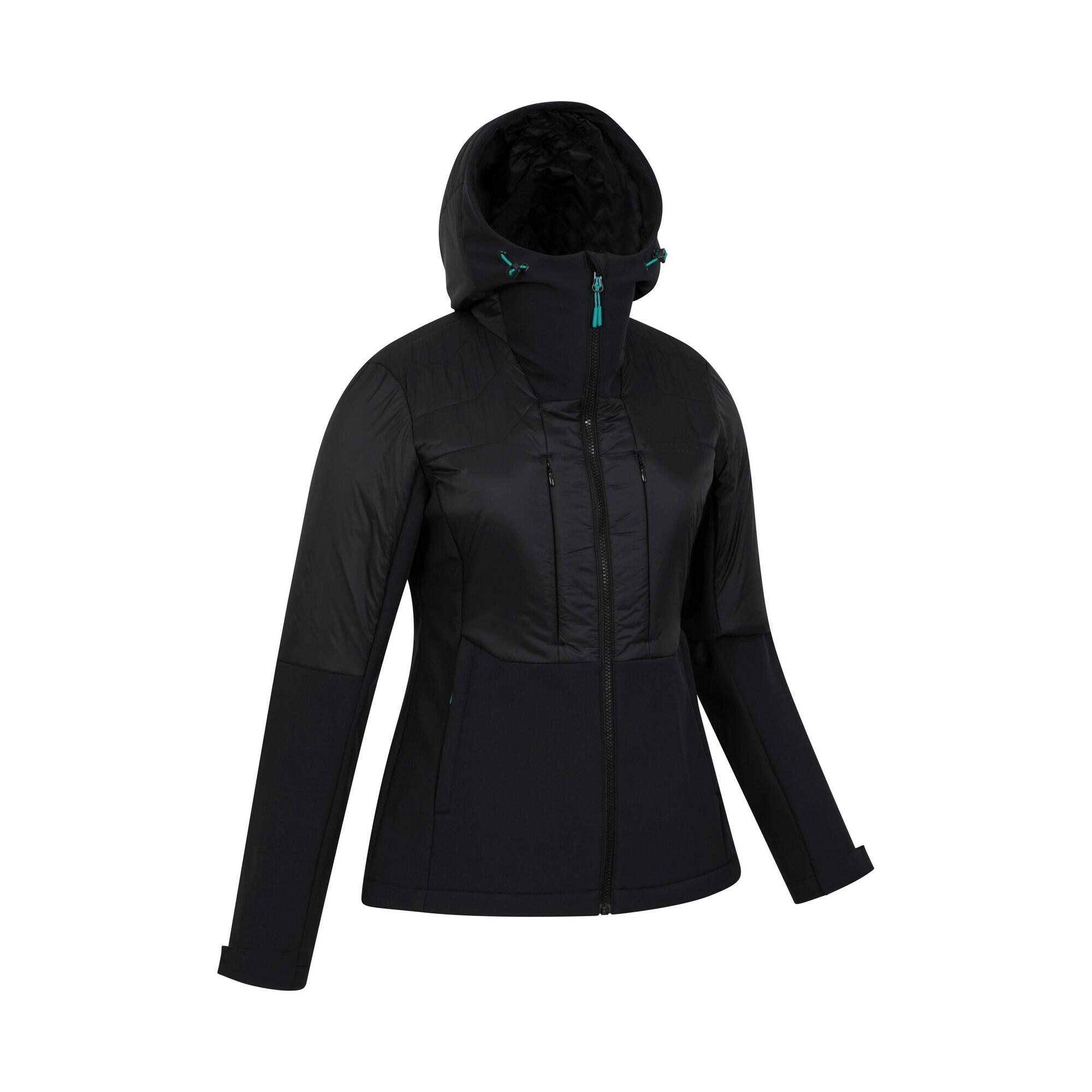 Veste Matelassée MACHINA HYBRID Femme (Noir) 4/4