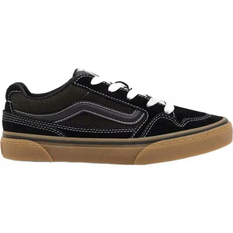 Chaussures pour enfant Vans Caldrone en daim noir