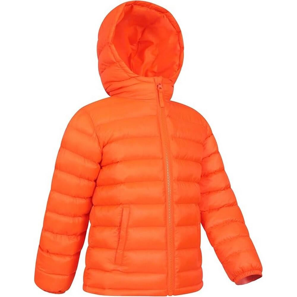 Giacca Imbottita Bambini Mountain Warehouse Seasons II Arancione Fluo 4/4