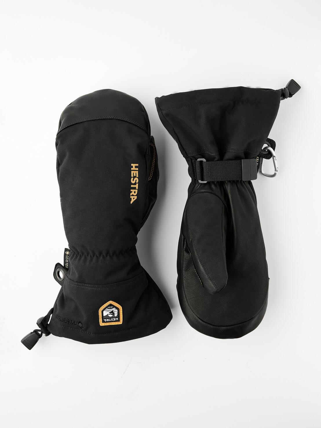 HESTRA Hestra Army Leather Gore-Tex Mitt Black
