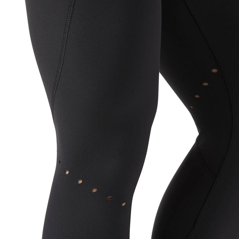 PANTALONE  CROSSFIT CD6473 W LASERCUT LEGGINGS  NERO 4/5