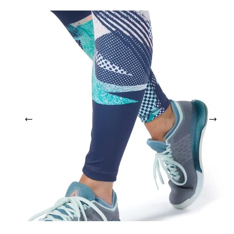 PANTALONE  CROSSFIT DY8416 RC LUX LEGGINGS   AZZURRO 4/5