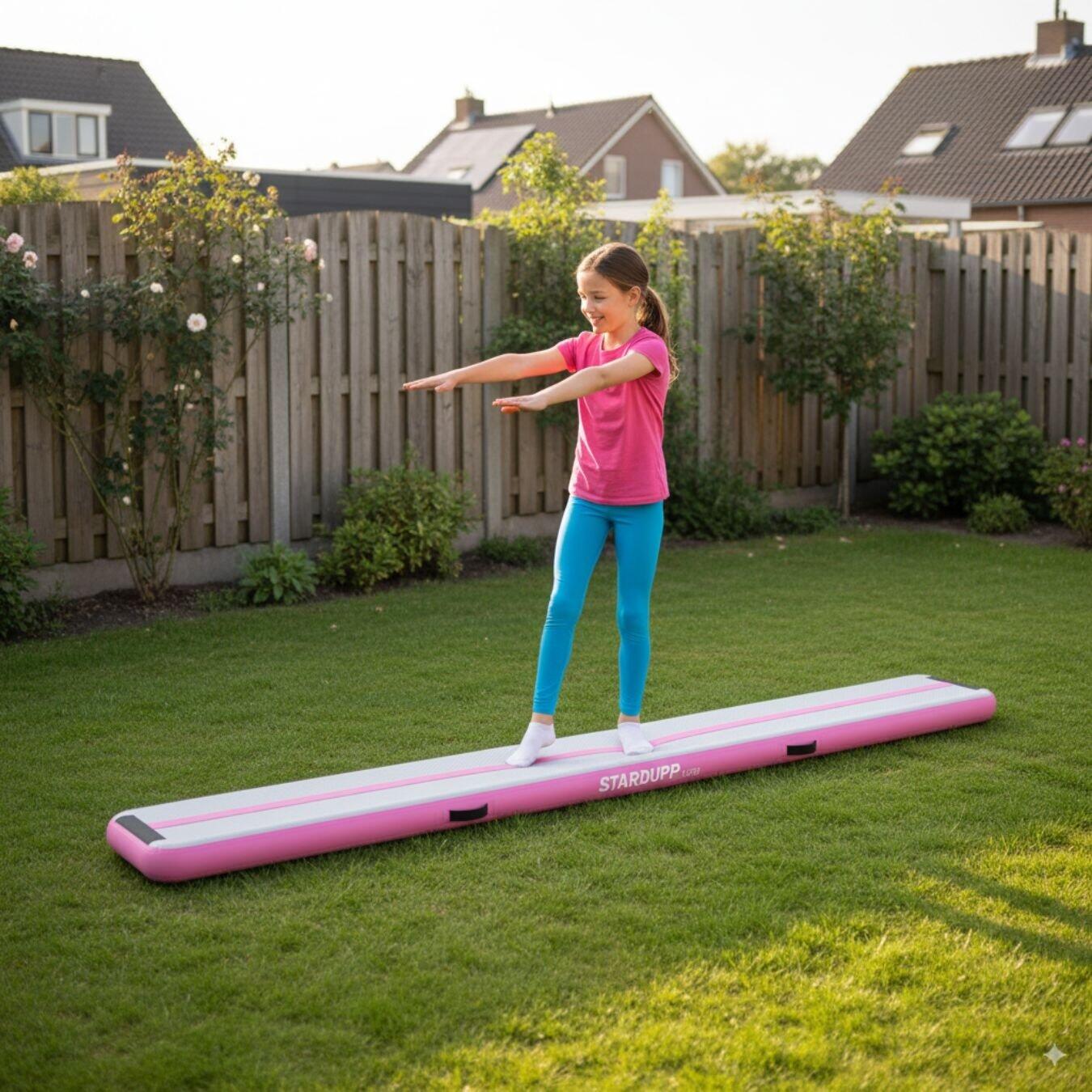 Stardupp AirBeam 3m x 40cm – Barra de Equilíbrio Insuflável 2/3