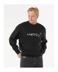 Pull Homme Rip Curl "MEDINA SCRIPT CREW" XL Noir