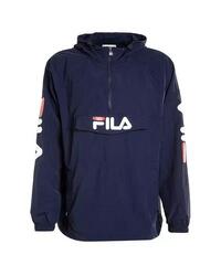Manteau Fila LADISLAUS WOVEN ANORAK Bleu