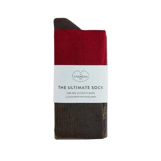 Le Chameau Vierzon sokken Rood - Maat XL
