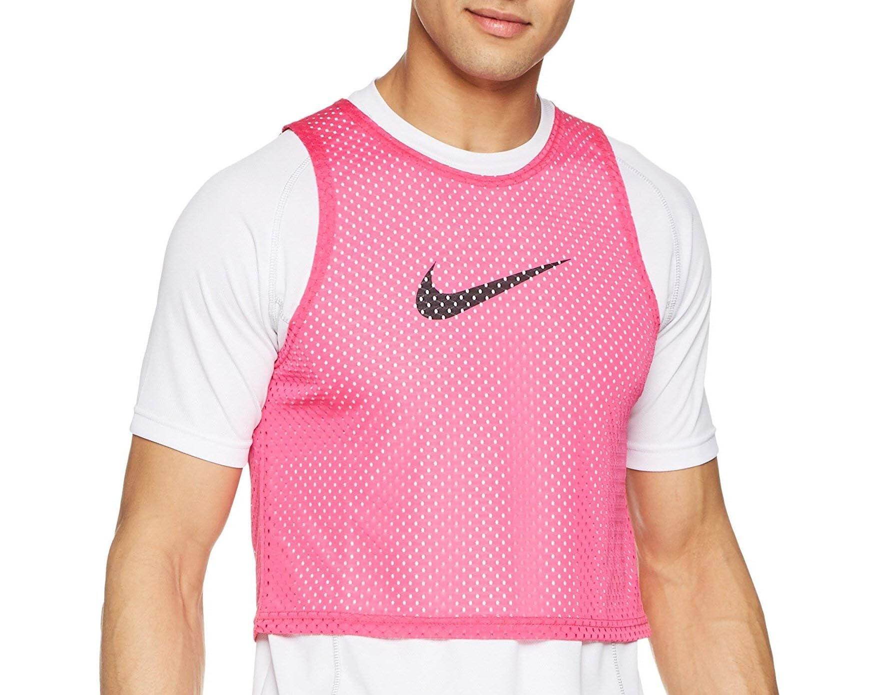 Pettorina da allenamento nike rosa 3/4