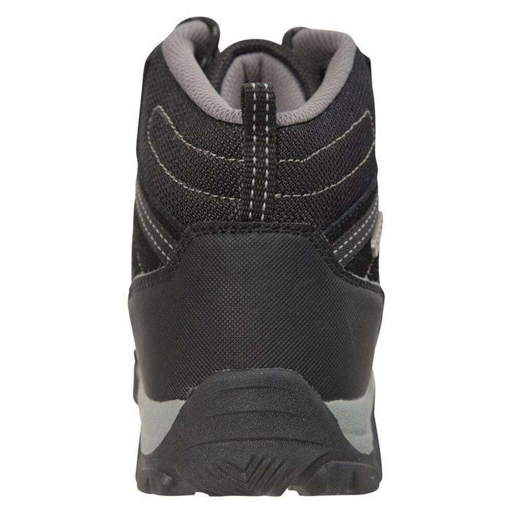 Wanderstiefel "Trail", Wildleder Kinder Schwarz 2/4
