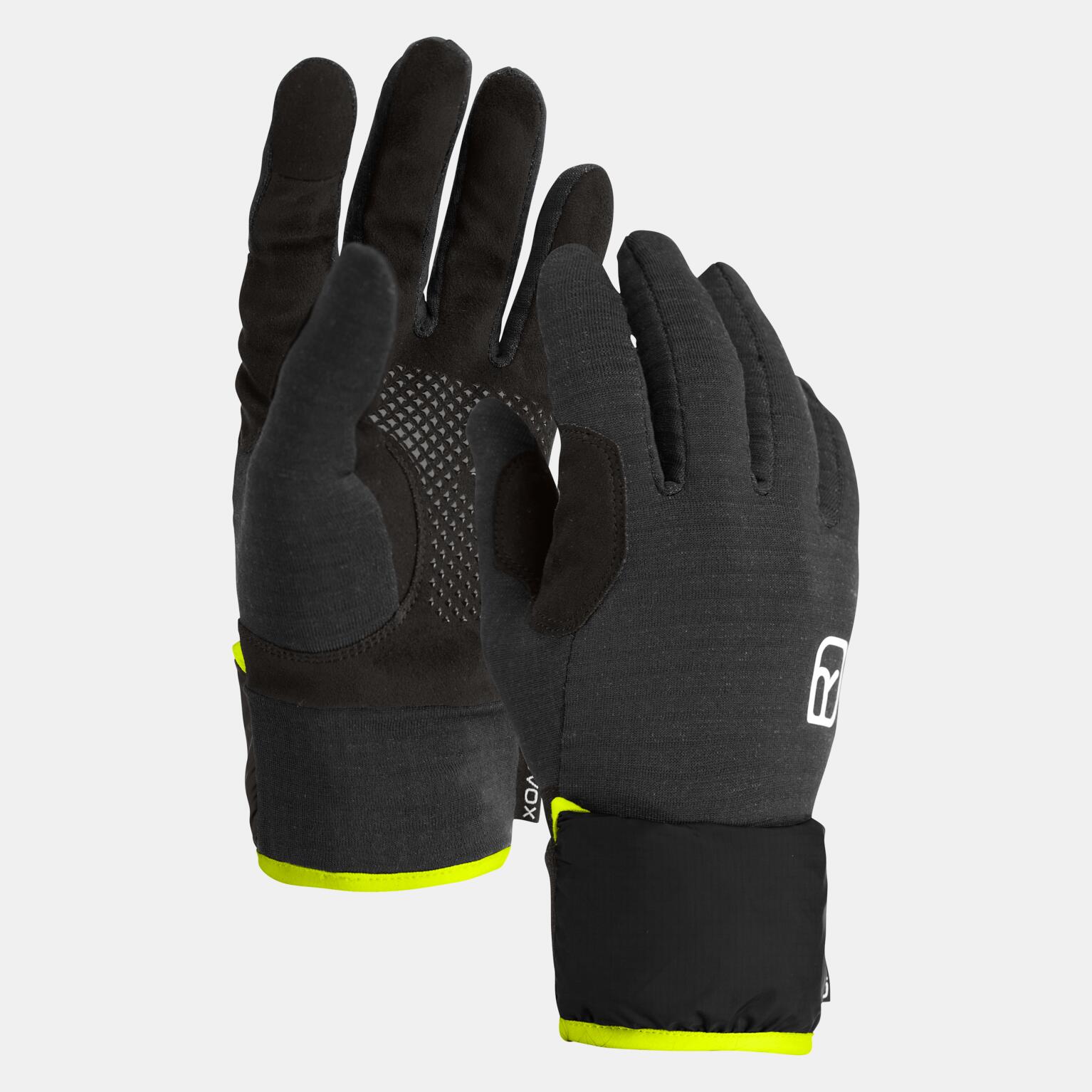 ORTOVOX Ortovox Fleece Grid Cover Glove M Black Raven