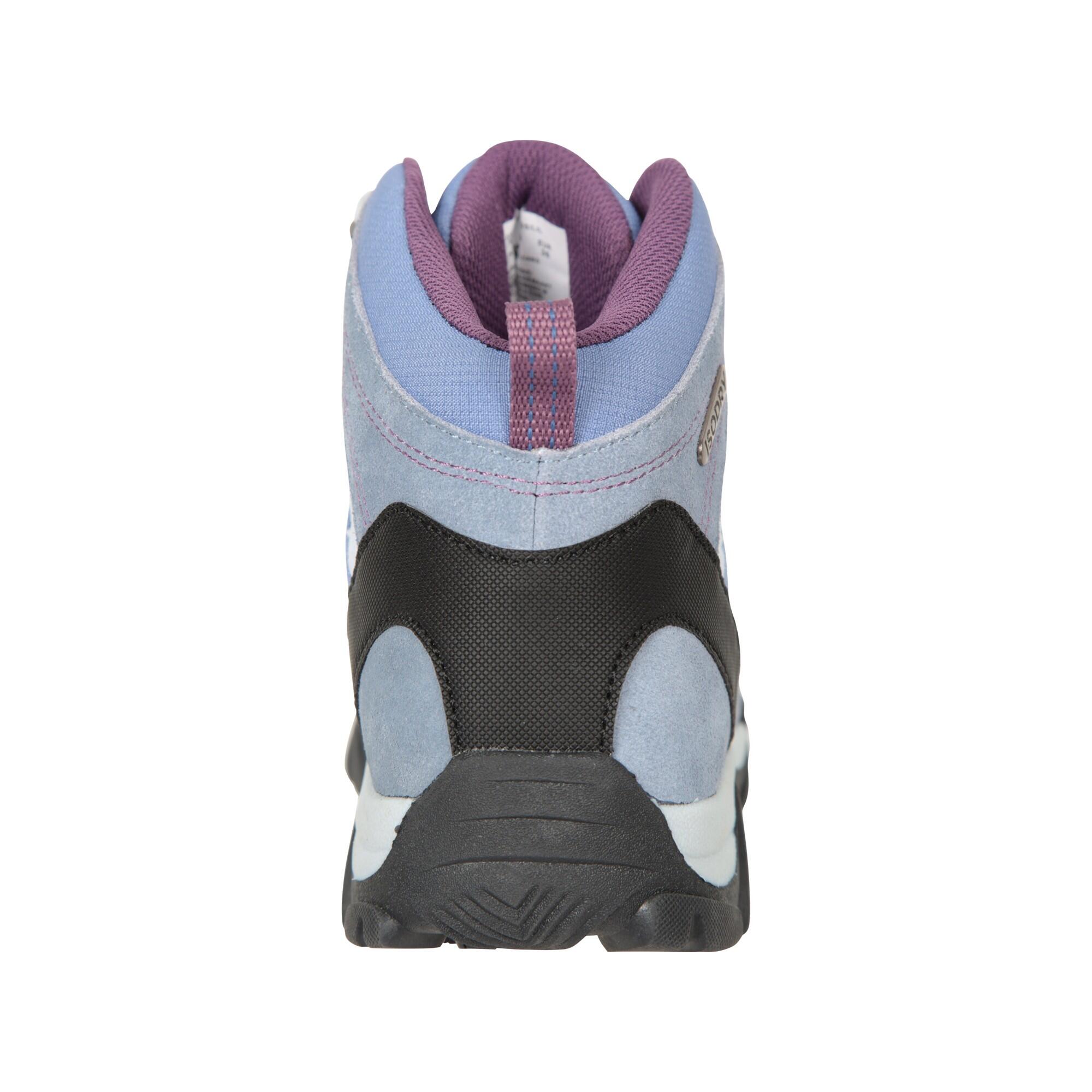 Wanderstiefel "Trail", Wildleder Kinder Flieder 2/4