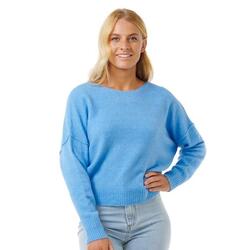 Pull Femme Rip Curl "Emily Sweater" XS Bleu Clair