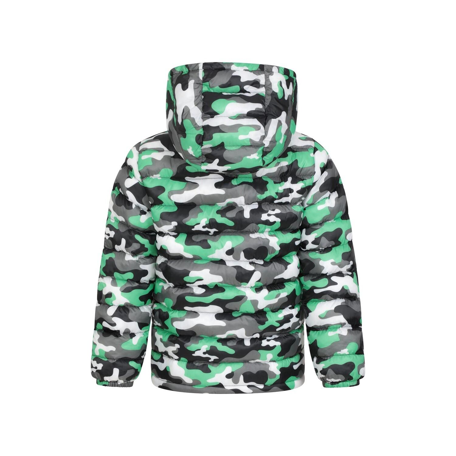 Childrens/Kids Seasons Camouflage Padded Jacket (Multicoloured) 2/4