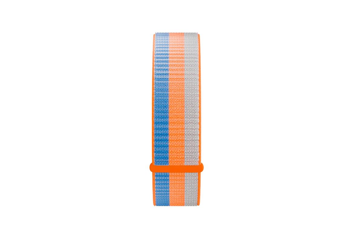 SaveWatch Plus 4G Caixa Preta Pulseira Tecido Laranja 4/4