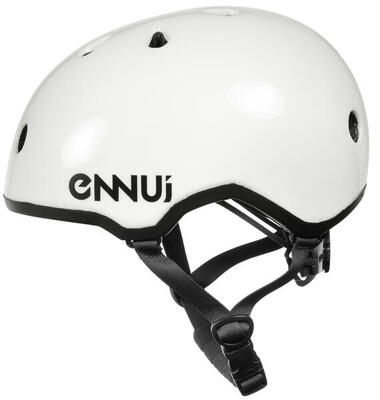 Casco Powerslide Ennui Elite bianco con visiera taglia 54-59