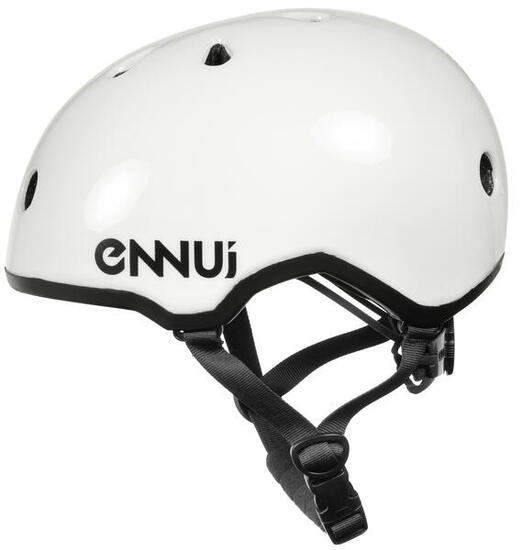 Casco Powerslide Ennui Elite bianco con visiera taglia 54-59