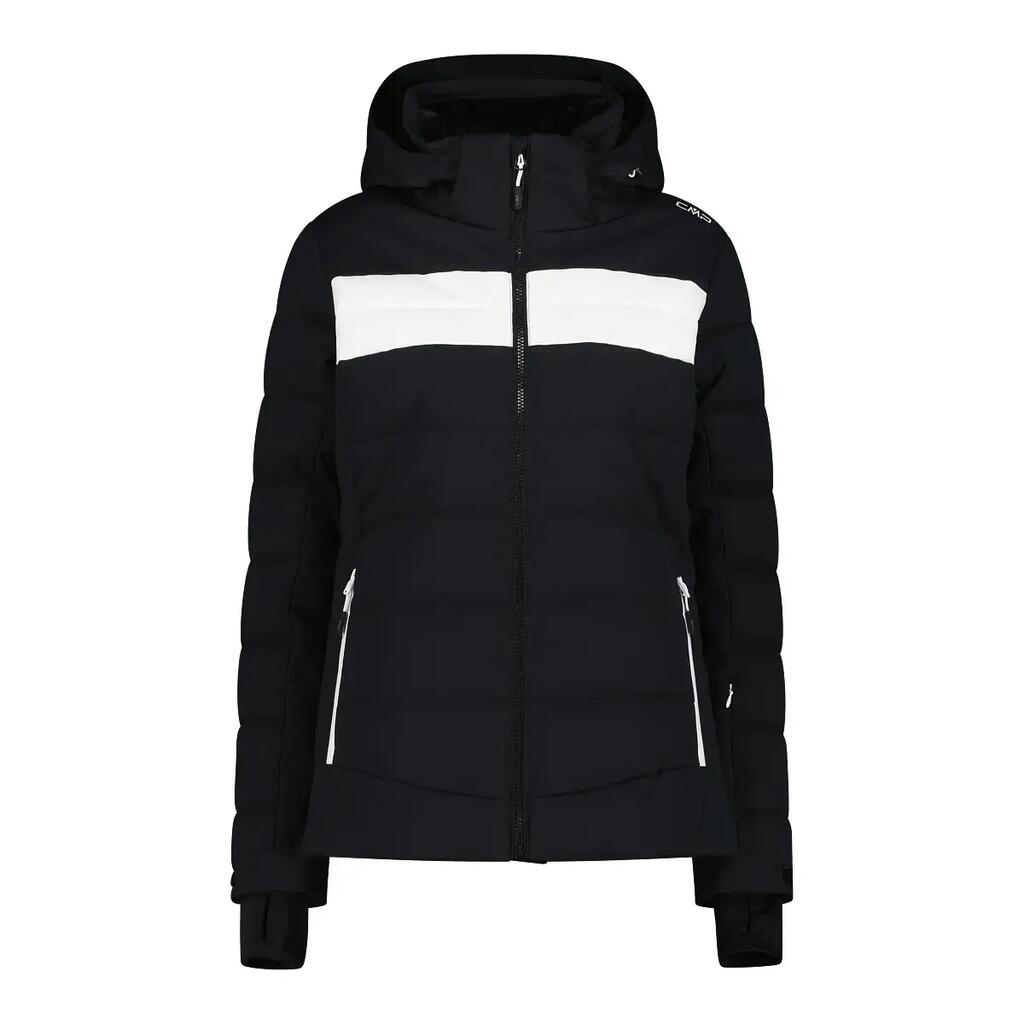 Womens Mechanical Stretch Hooded Puffer Jacket CMP