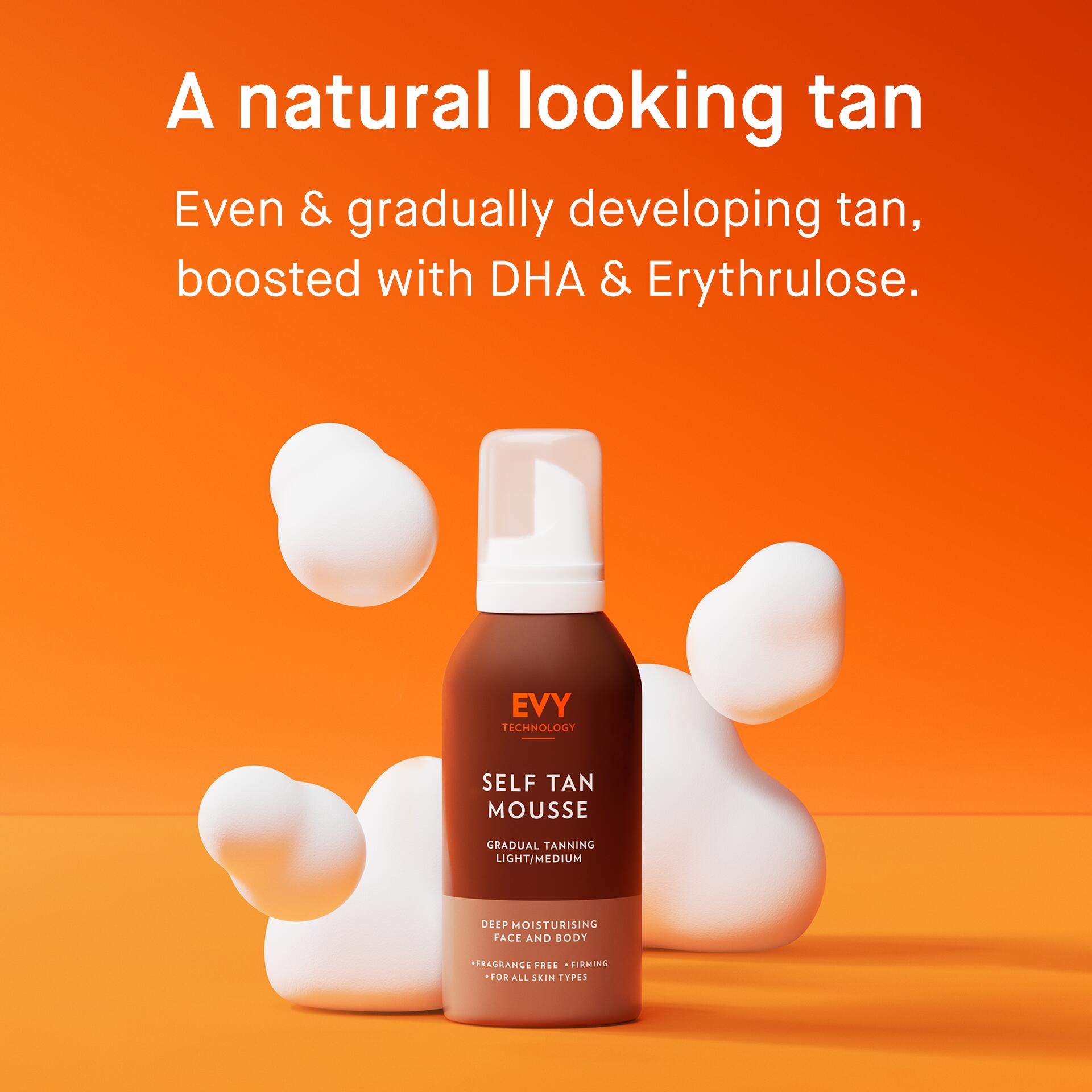 EVY Zelfbruiner Mousse Light/Medium – 150 ml 2/7