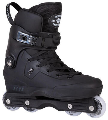 Powerslide aeon 60 black volwassen recreatieve rolschaatsen