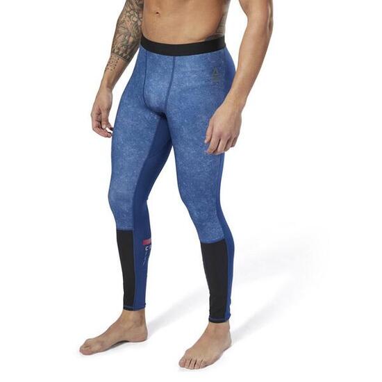 PANTALONE CROSSFIT CY4975 LEGGINS TIGHT COMP BLU