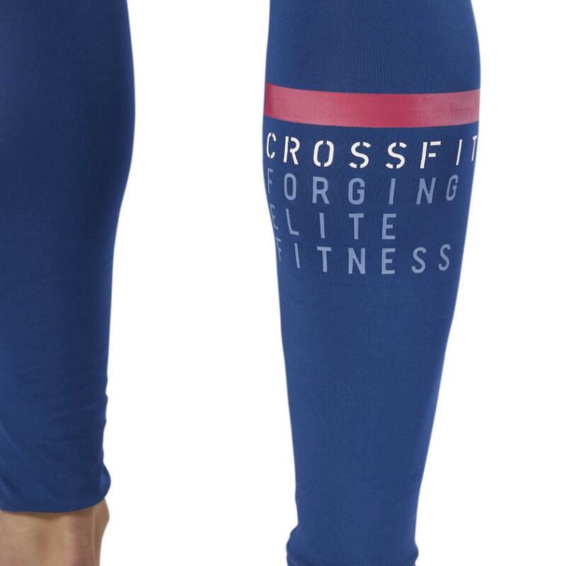 PANTALONE  CROSSFIT CY4975 LEGGINS TIGHT COMP  BLU 3/4