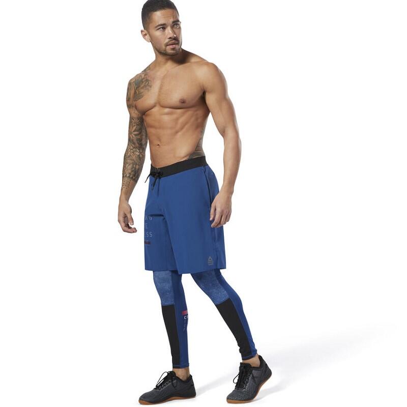 PANTALONE  CROSSFIT CY4975 LEGGINS TIGHT COMP  BLU 2/4