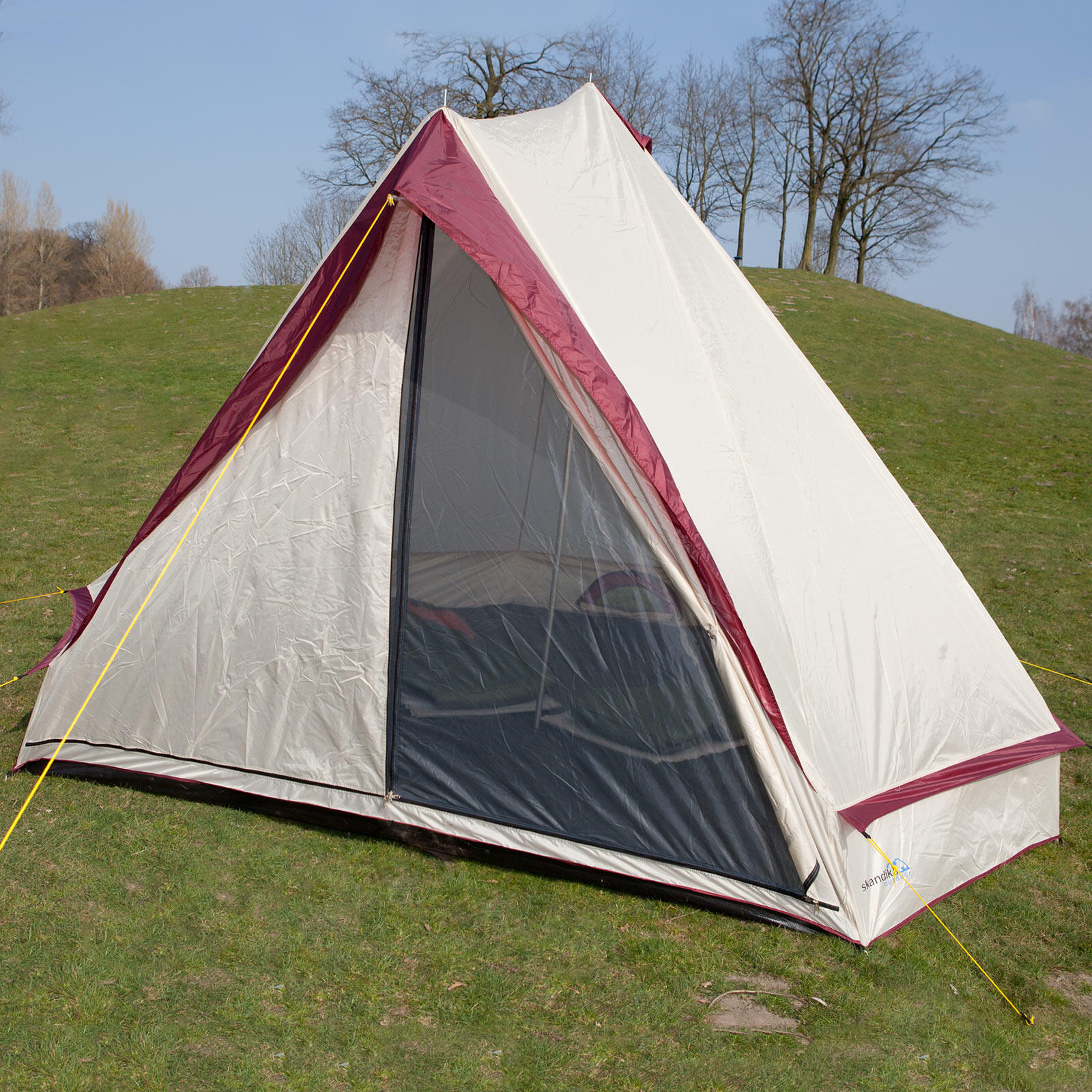 Tente Tipi camping Comanche 400 Protect - 8 personnes - Tapis de sol cousu 3/8