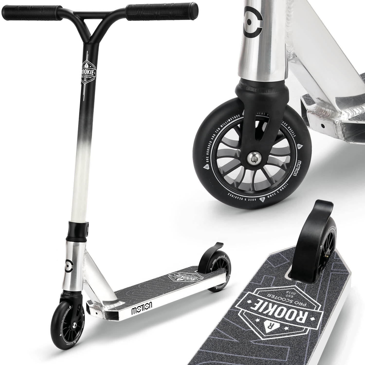 MOTION SCOOTER Freestyle Scooter  Rookie Pro  -weiss