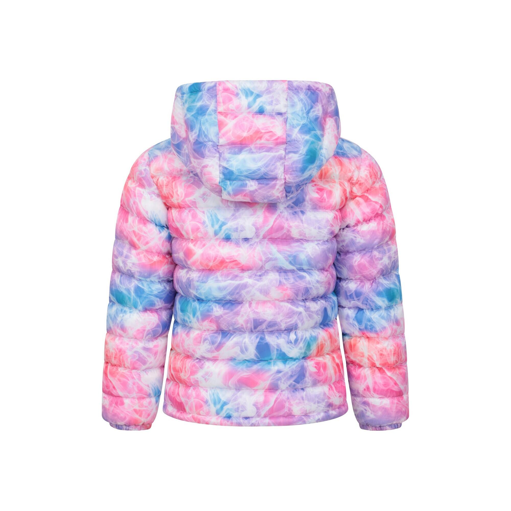"Seasons" Steppjacke für Kinder Leuchtend Rosa 2/4