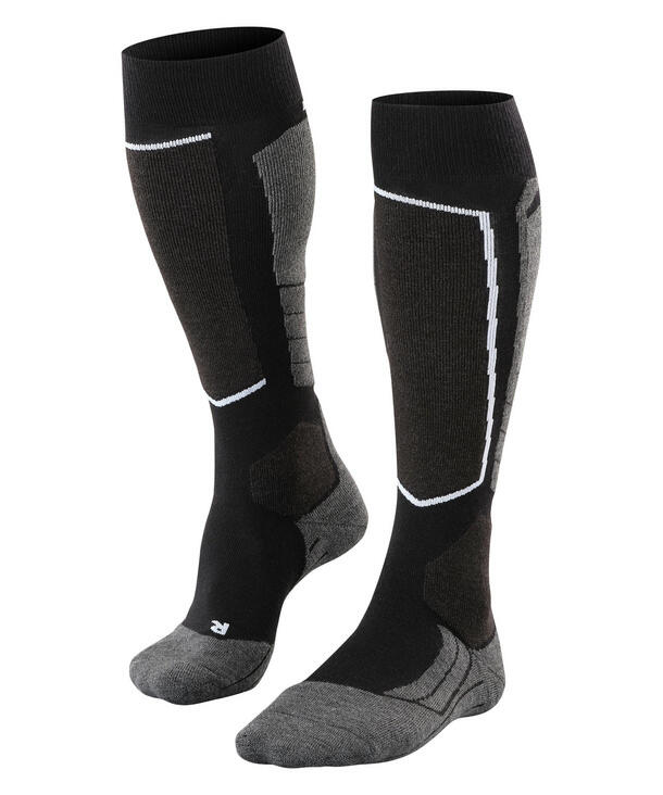 FALKE Falke SK2 Wool Men's Skiing Knee Socks Black-Mix