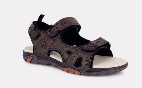 Sandale de Marche Homme Kimberfeel "Touques" 43 Marron