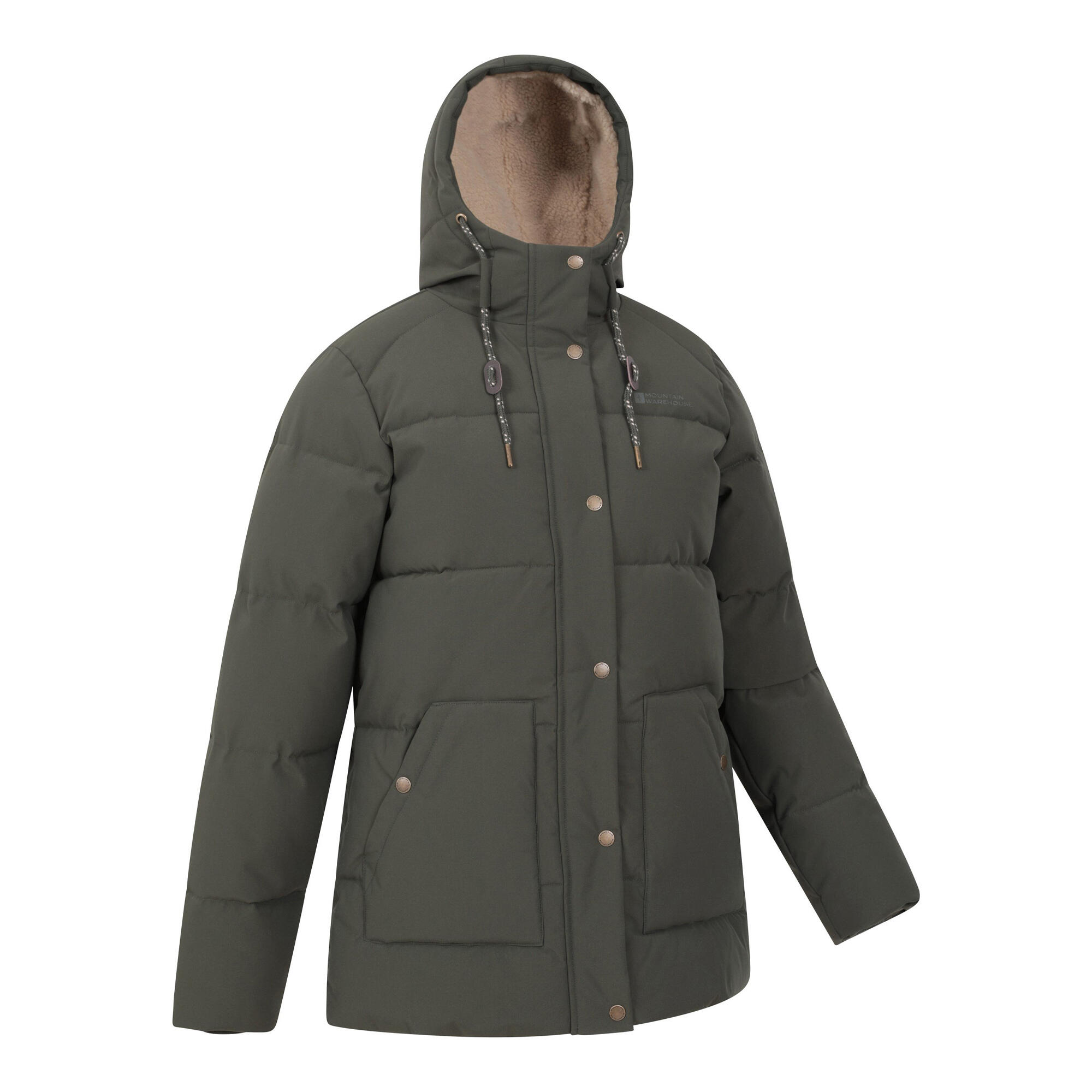 Veste Matelassée MANTA Femme (Vert Kaki) 3/4