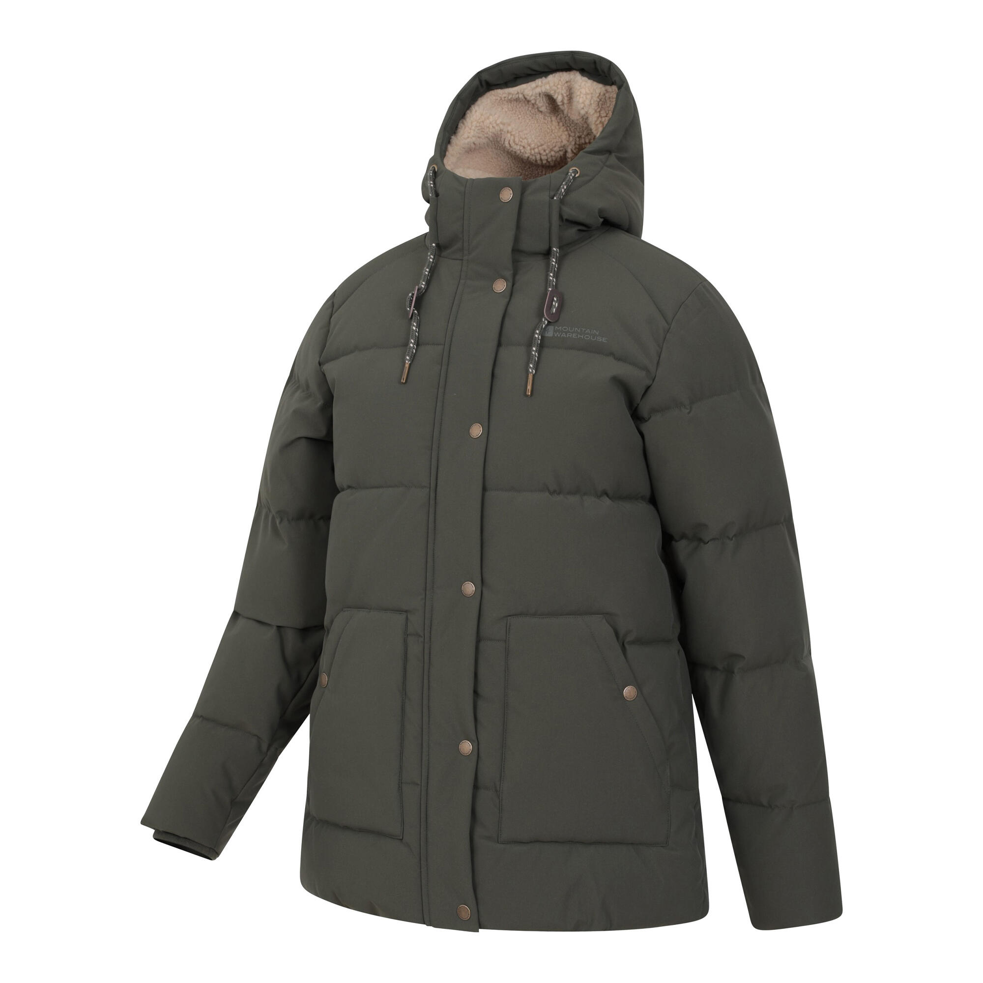 Veste Matelassée MANTA Femme (Vert Kaki) 4/4