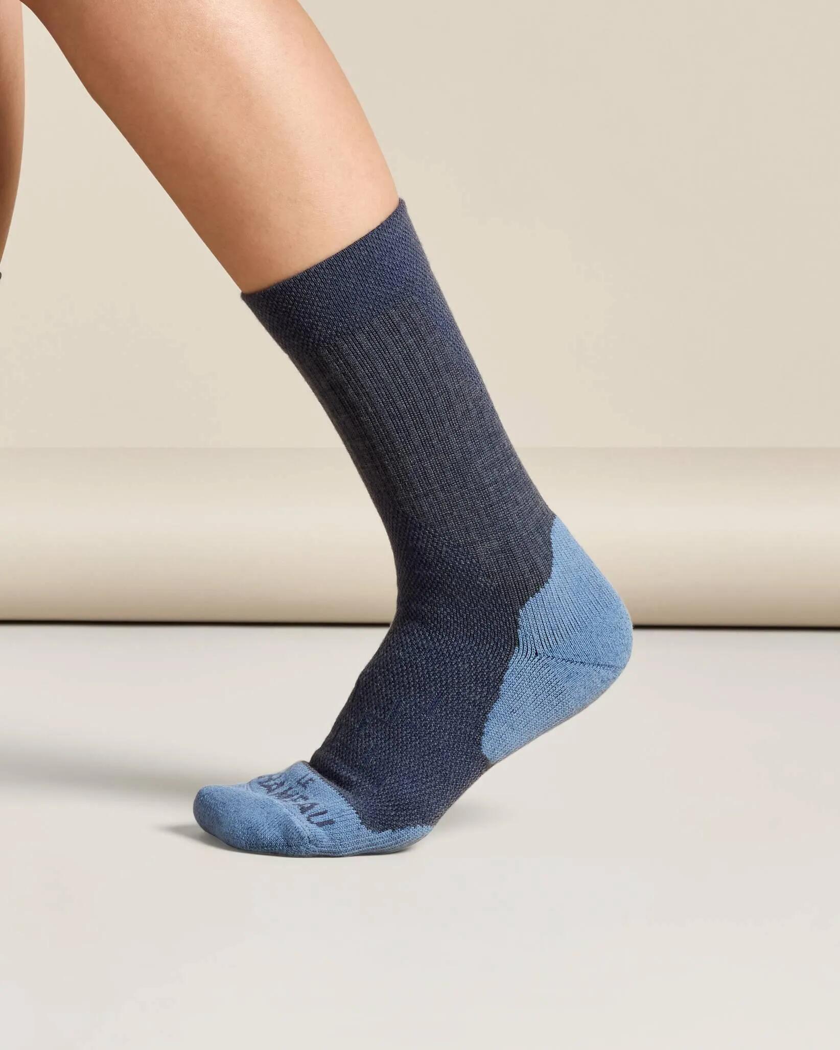 Chaussettes Iris Low Le Chameau Bleu Foncé - M 3/3