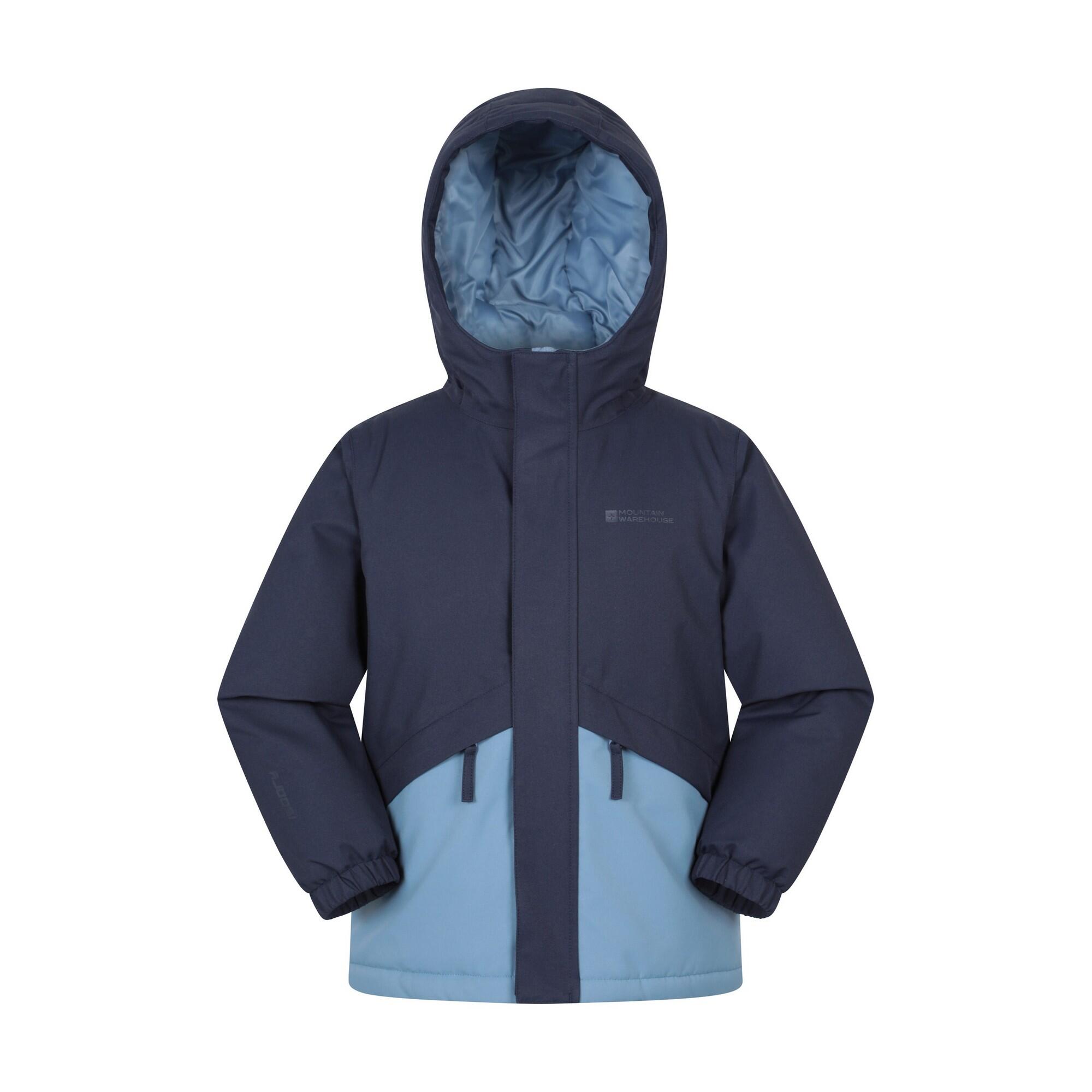 MOUNTAIN WAREHOUSE Childrens/Kids Cyclone Waterproof Padded Jacket (Navy)