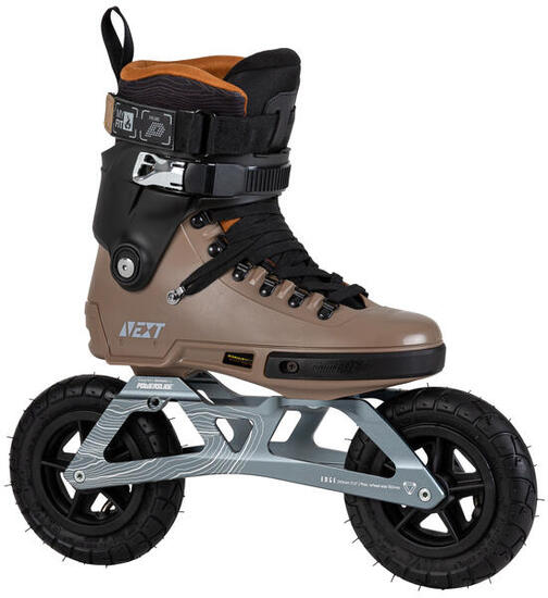 Rolki Powerslide Next Edge 150 brązowe