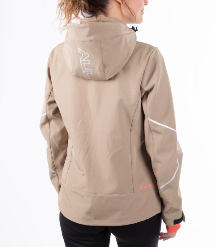 Softshell Imperméable de Randonnée Femme Aulp "Curry" L Beige 2/7