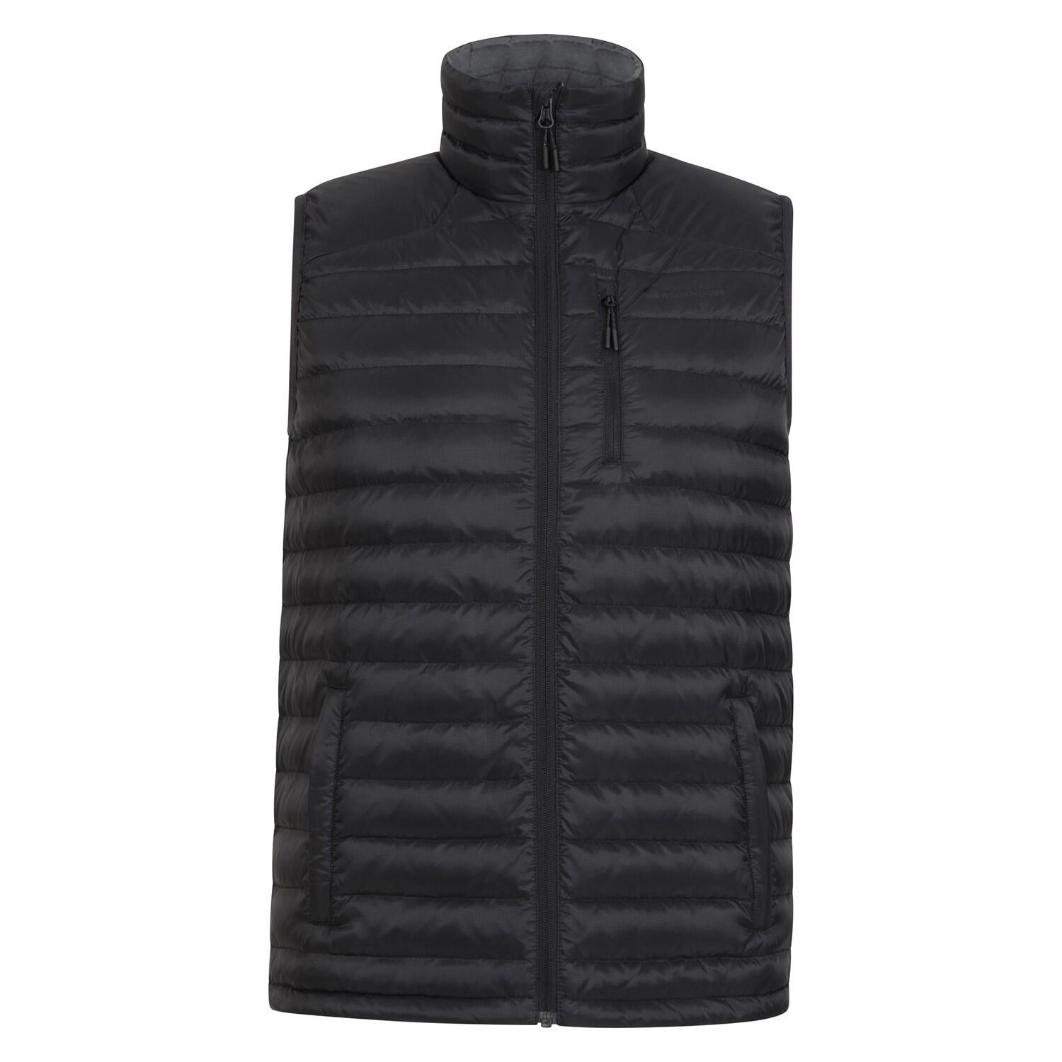 MOUNTAIN WAREHOUSE Mens Henry II Extreme Padded Gilet (Black)