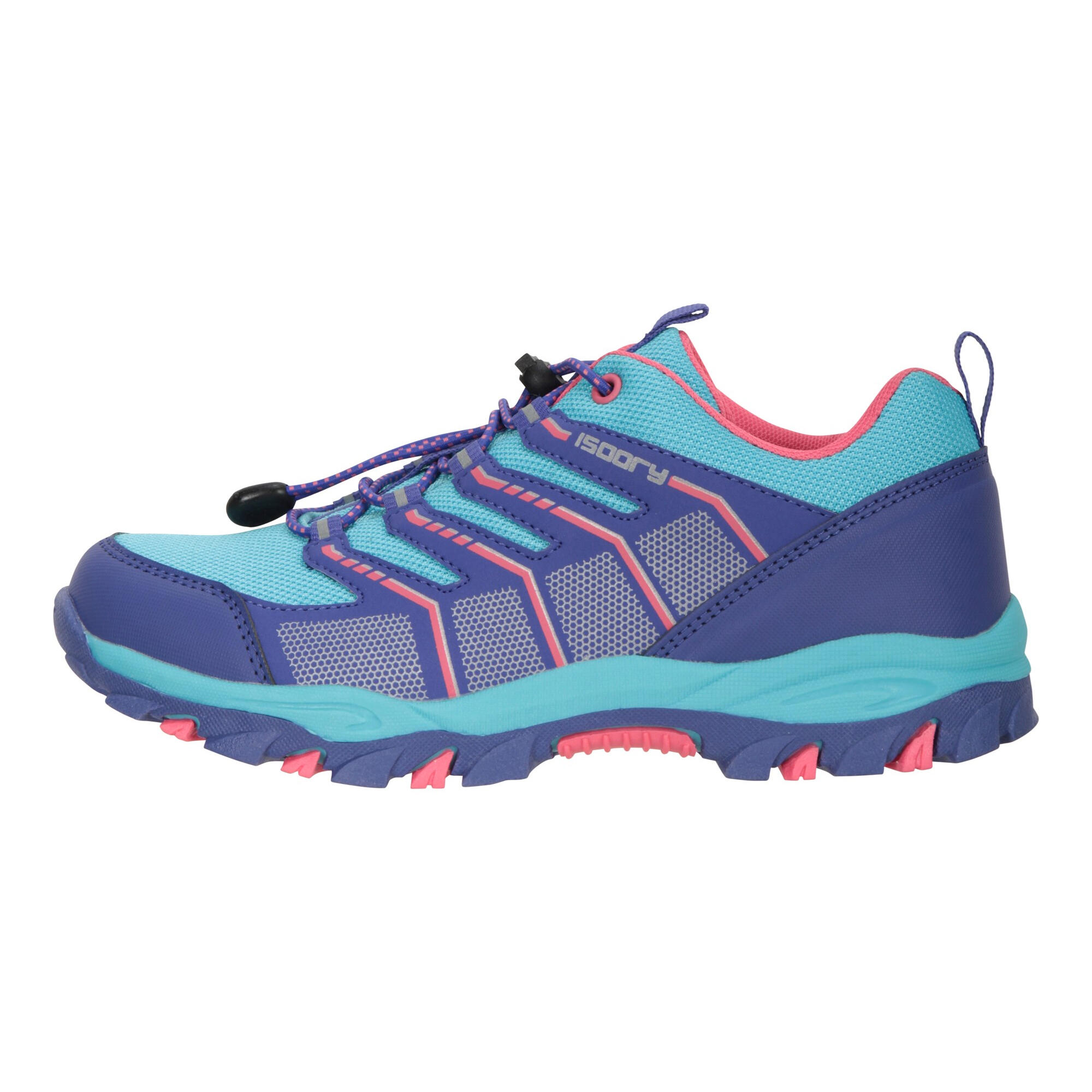 Sneaker "Bolt" Kinder Leuchtend Blau 3/4