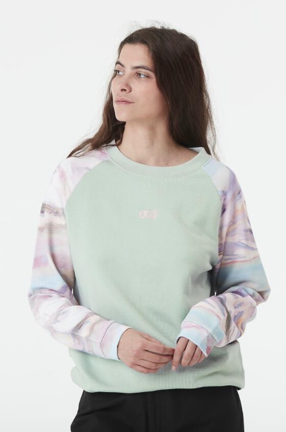 Sweat en Coton Picture "BLAYR PRINTED CREW" L Multicolor 1/2