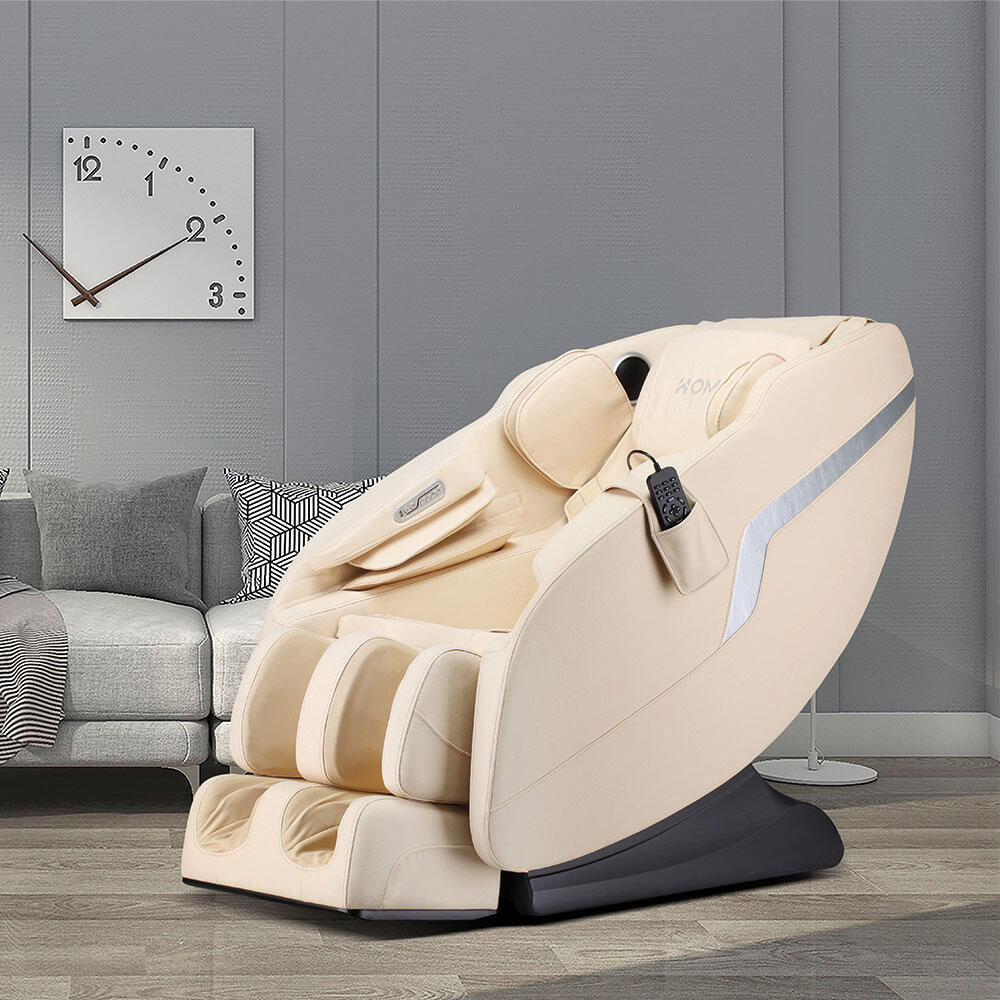 Fauteuil de massage avec fonction zéro gravité KELSO - Beige 2/7