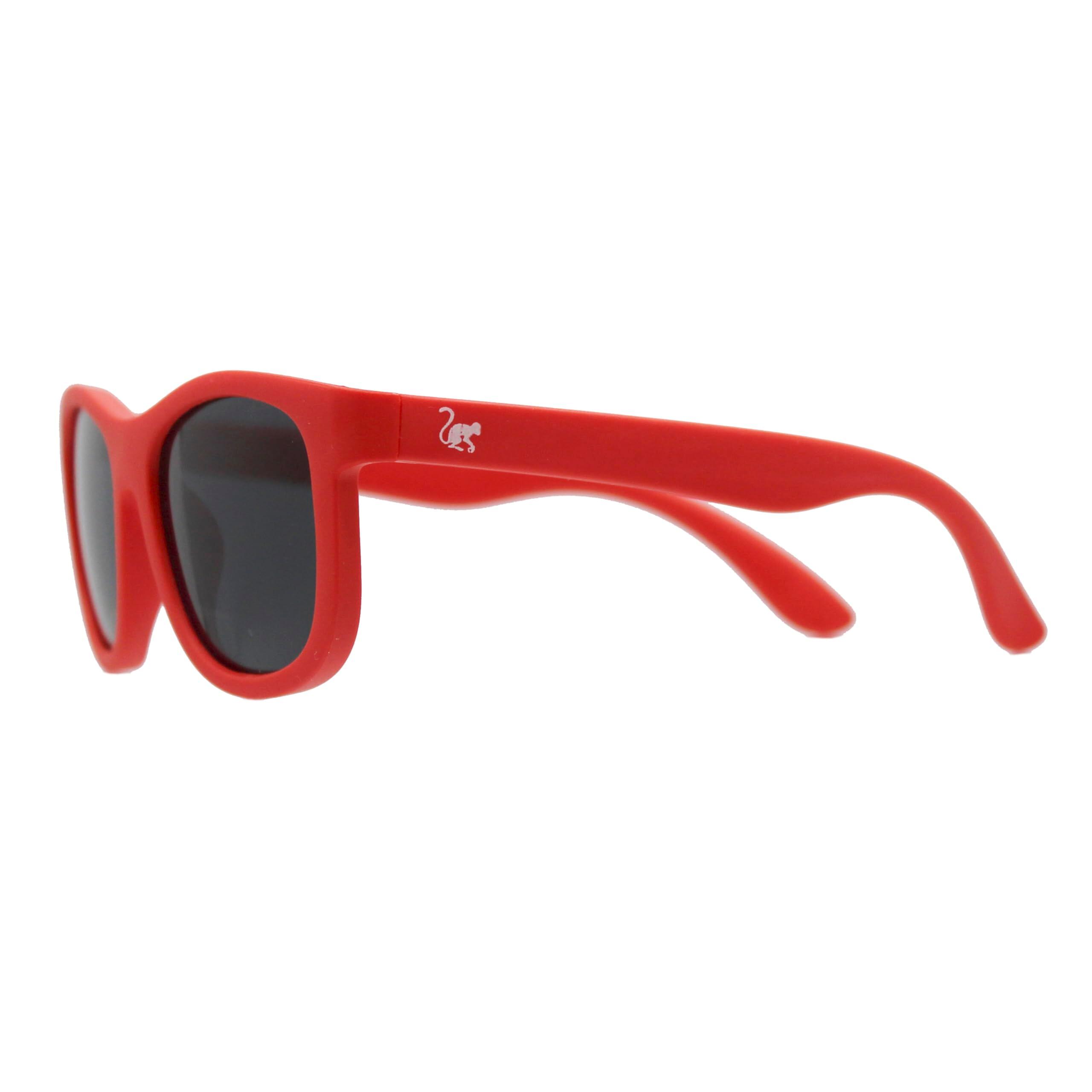Surf Monkey - Lunettes De Soleil - Enfant / Polarisées (rouge) - Lunettes De Soleil - Rouge - Taille Unique - Decathlon