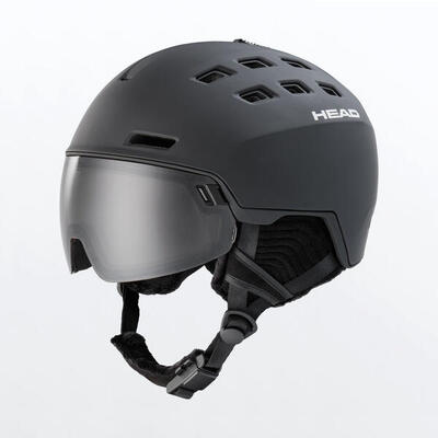 Head radar 5k visor skihelm - xs-s - zwart