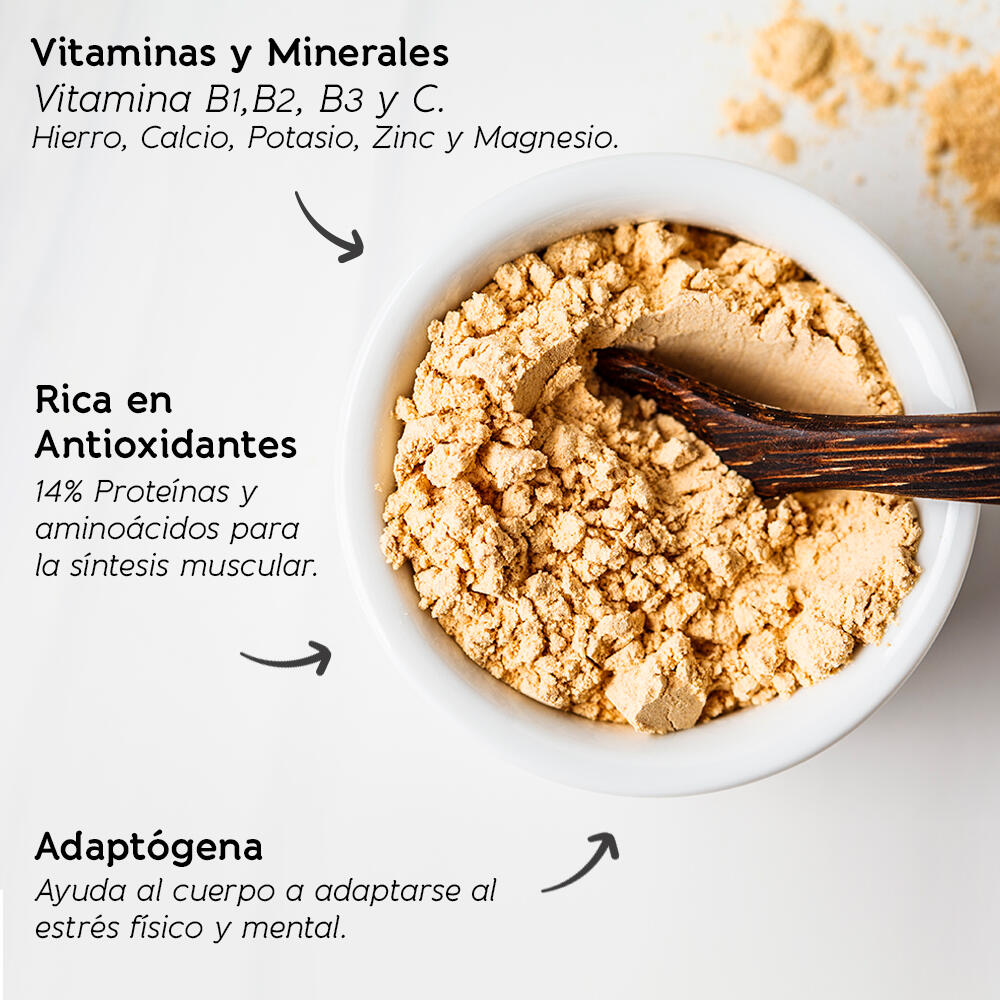 Maca Bio 225 g Doypack Superalimentos Drasanvi 3/6