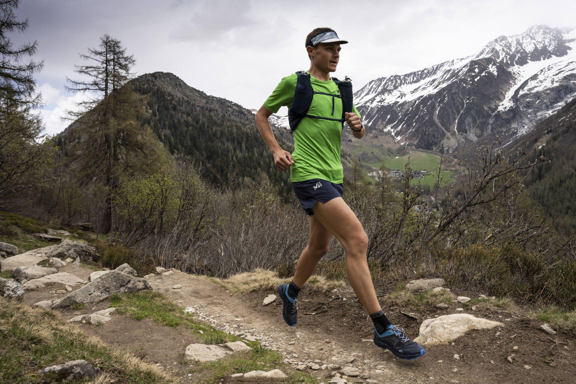 Chaussure de Trail Homme Millet "INTENSE M" (Fabriquées en France) Bleu 42 2/3 6/7