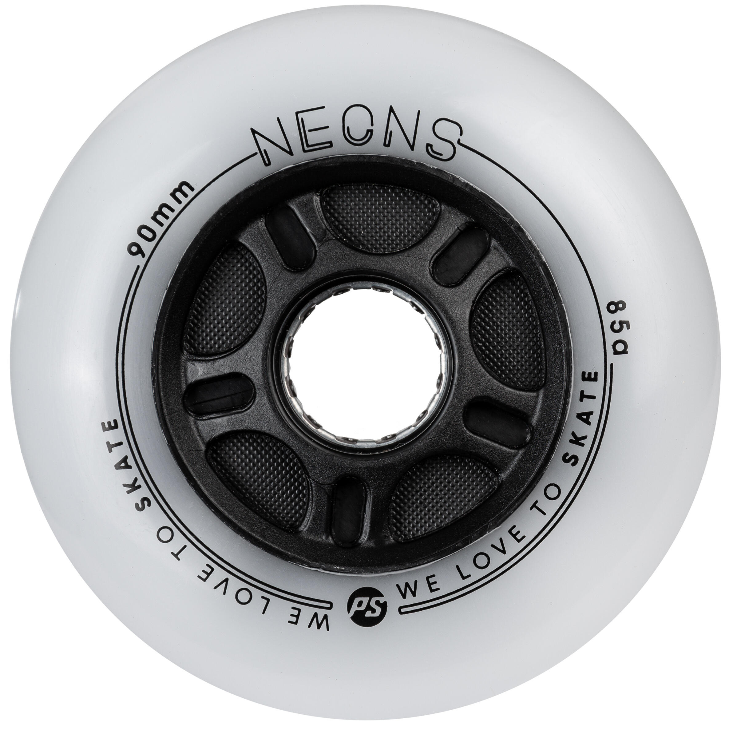 Powerslide Neons 90 Rojo 5/6