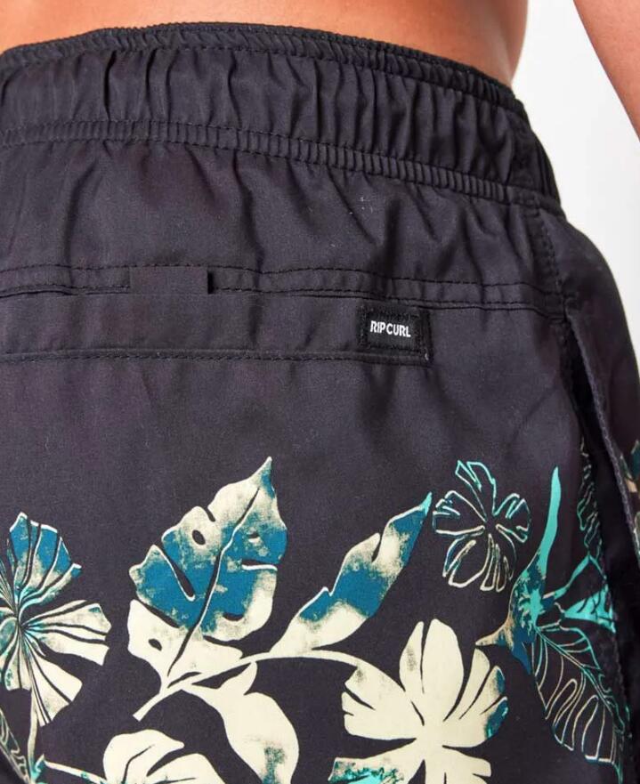 Short de Bain Homme Rip Curl "FRAMED VOLLEY" M Noir 4/4