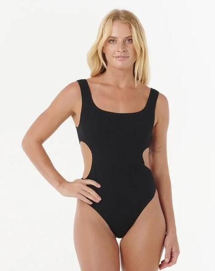 Maillot de Bain 1 Pièce Rip Curl X Surf City Noir