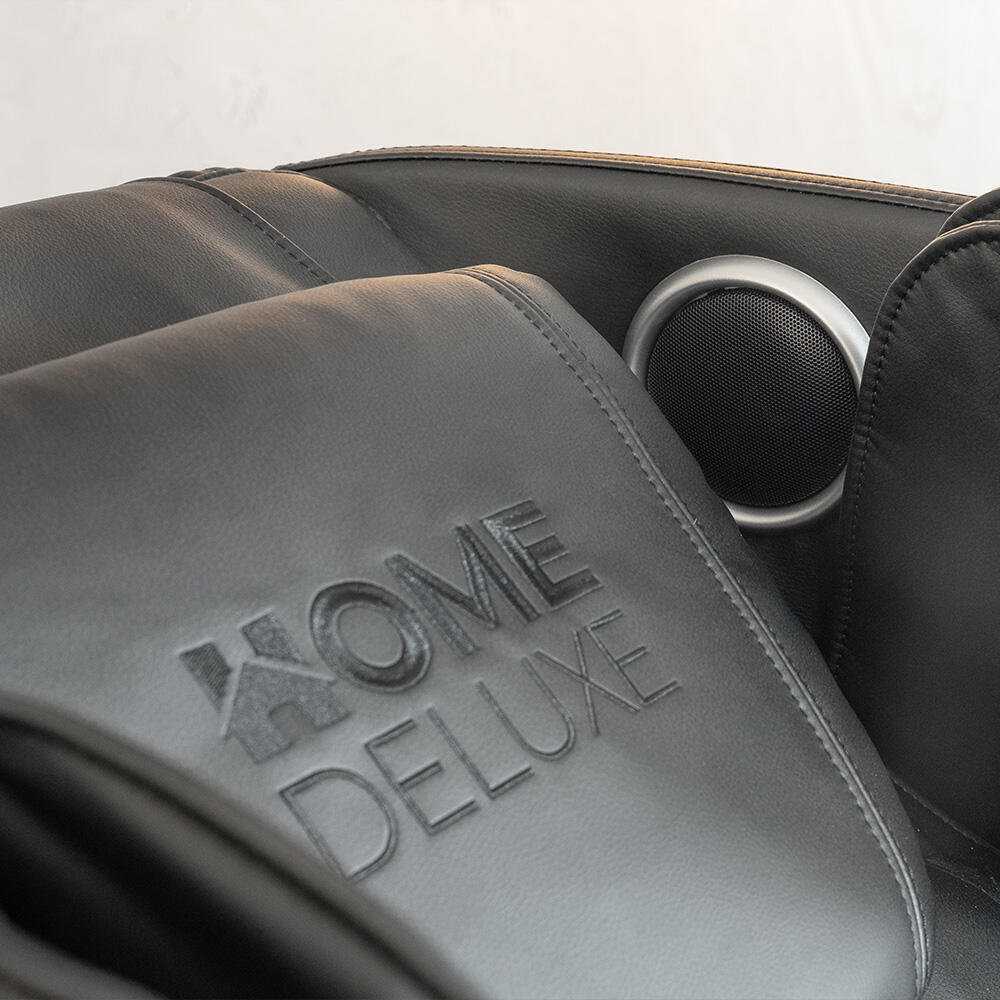 Fauteuil de massage MARINO avec rembourrage en tissu Premium - Anthracite 4/7