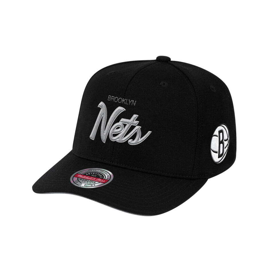 MITCHELL & NESS Cappellino Mitchell & Ness Foundation Script Stretch Brooklyn Nets