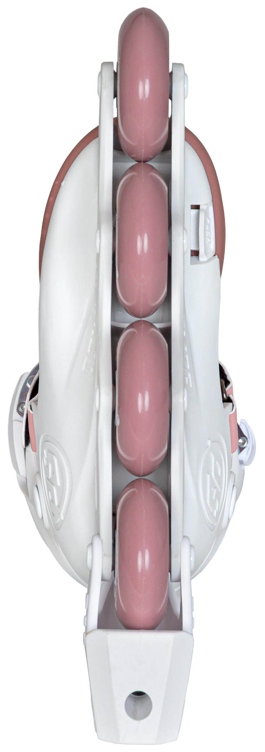 Patins em linha Powerslide Rocket, cor malva pálida ajustável. 5/6